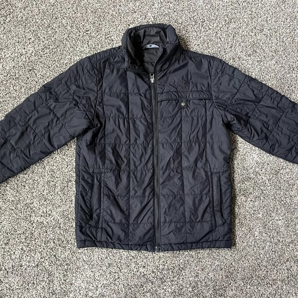 Boys Black The North Face Jacket (Size M 10/12) - Picture 1 of 4